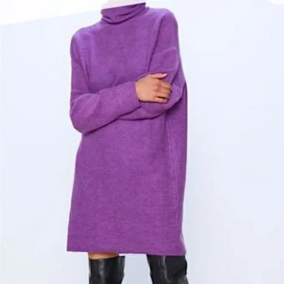 Zara Soft Feel Dress sz S - Picture 8 of 12